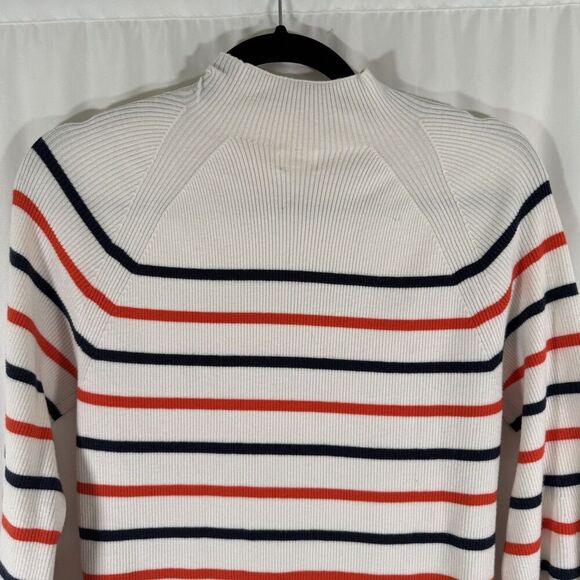 Maeve by Anthropologie Sweater Women's Small Turtleneck Striped Long Sleeve - Picture 12 of 15